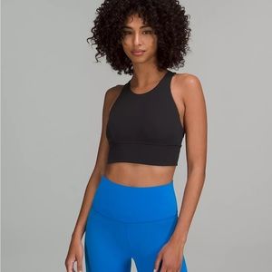 COPY - Wunder Train Longline Bra 
Medium Support, C/D Cup size 6 color black